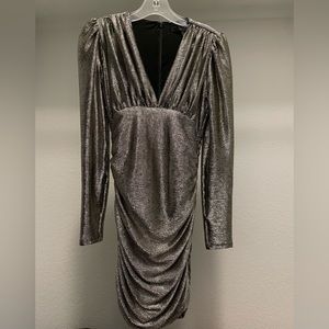 BCBGMAXAZRIA gold and black NWT dress